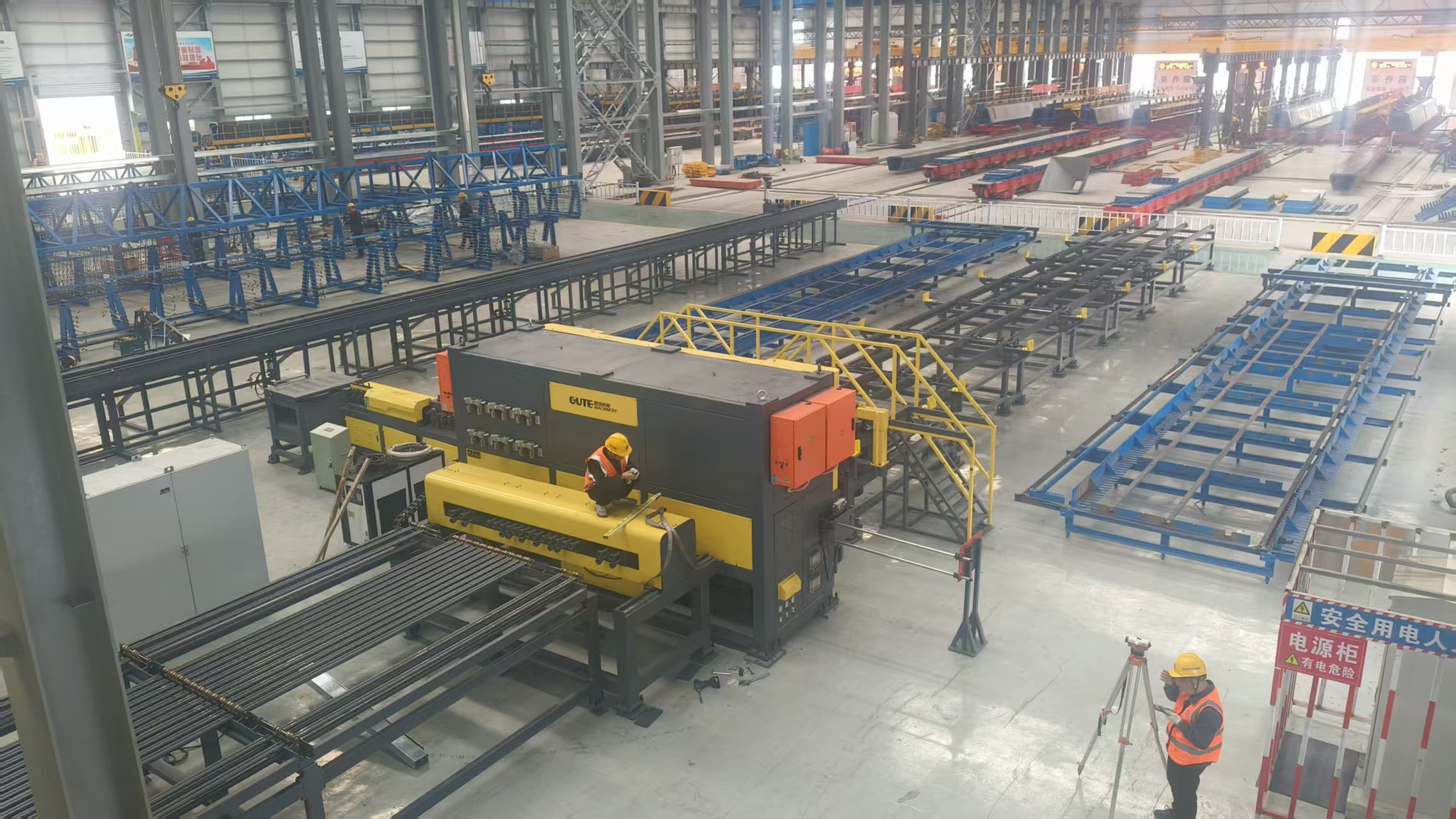 智慧箱梁生产线