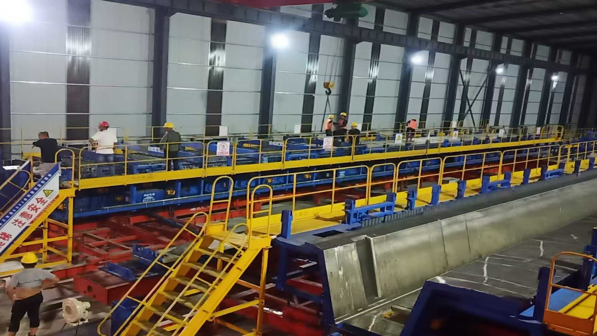 中铁十二局广东惠肇高速智慧梁厂