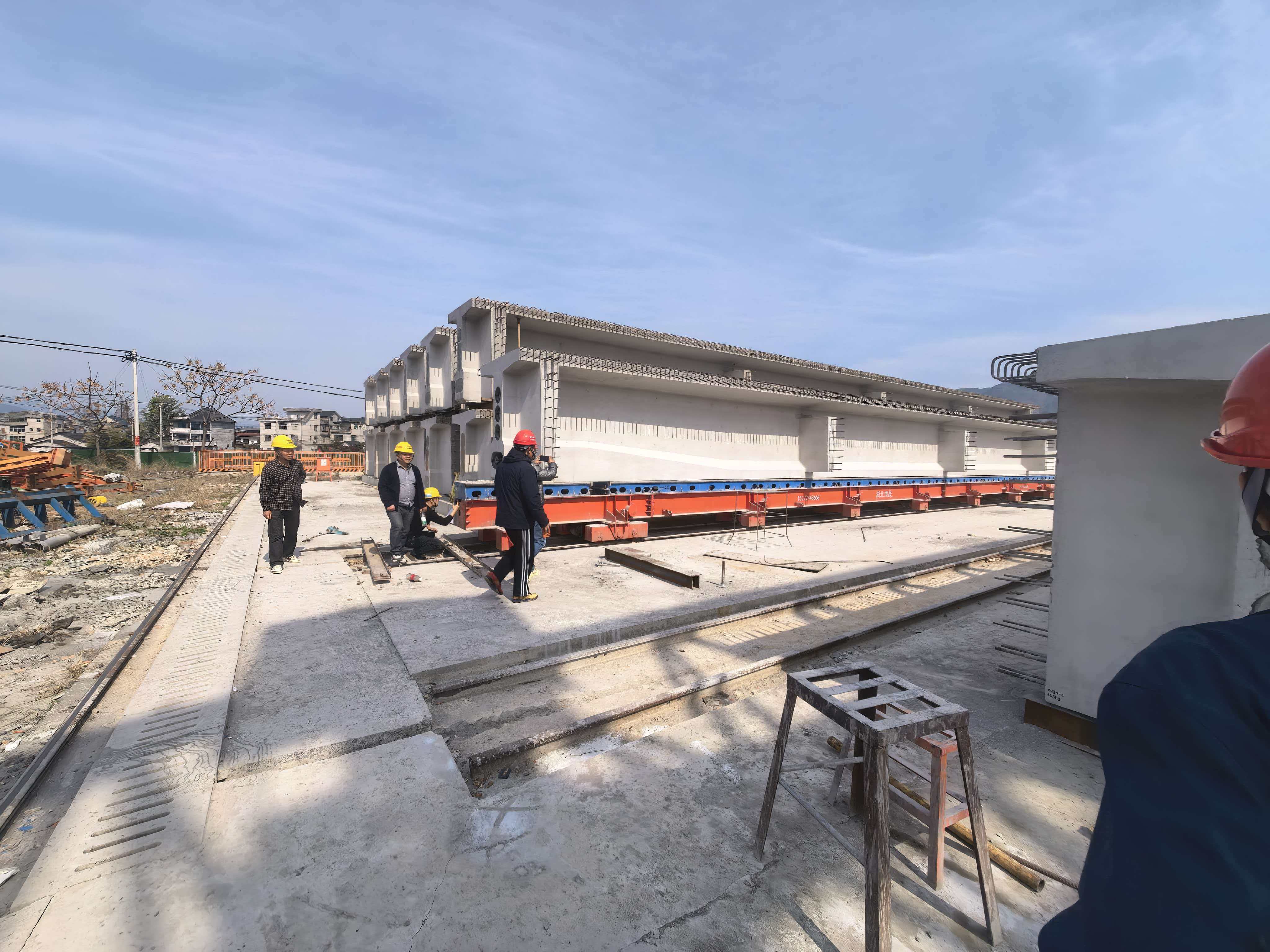 中铁十五局浙江义龙庆智慧梁场