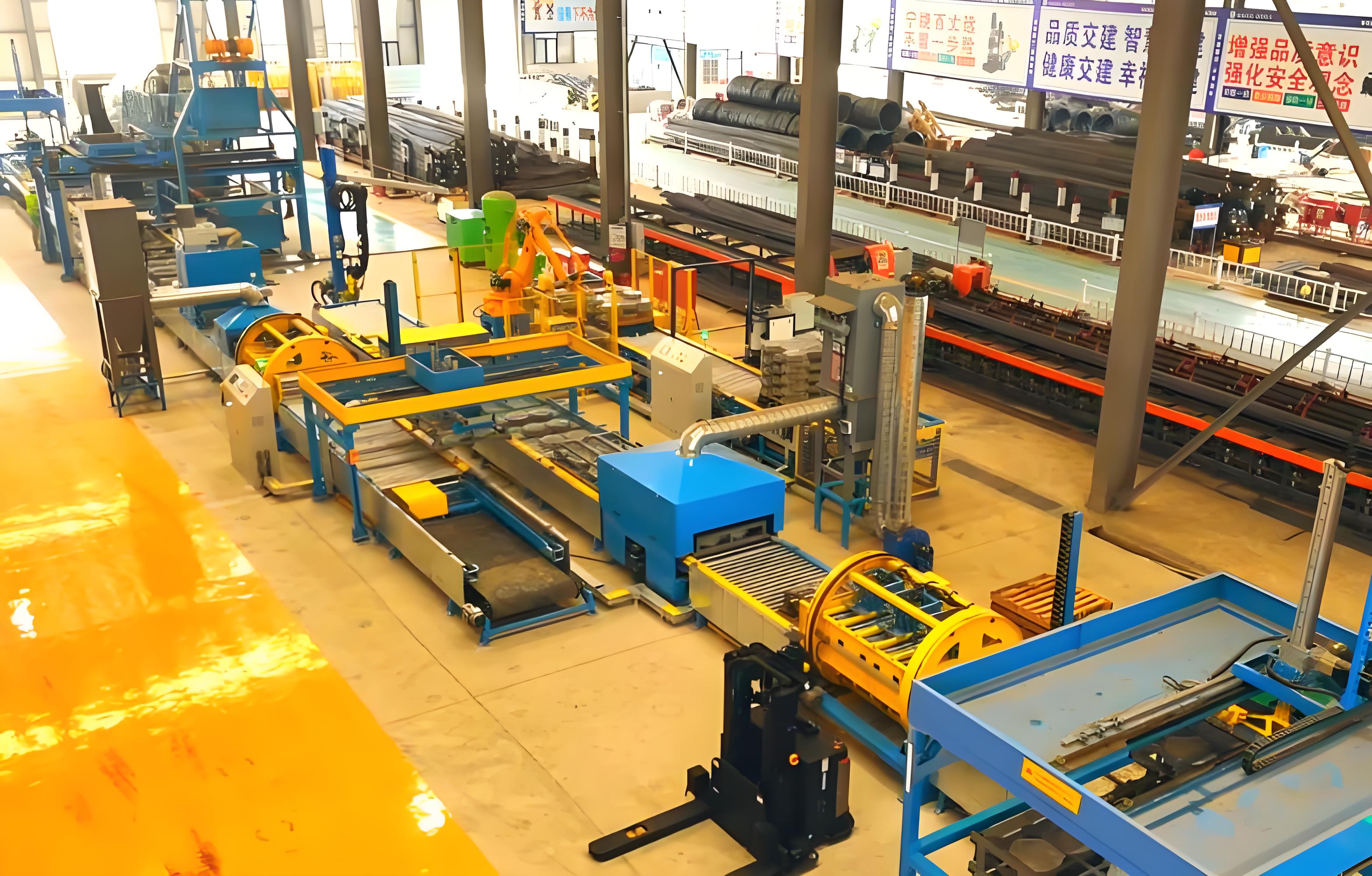 小型预制构件生产线