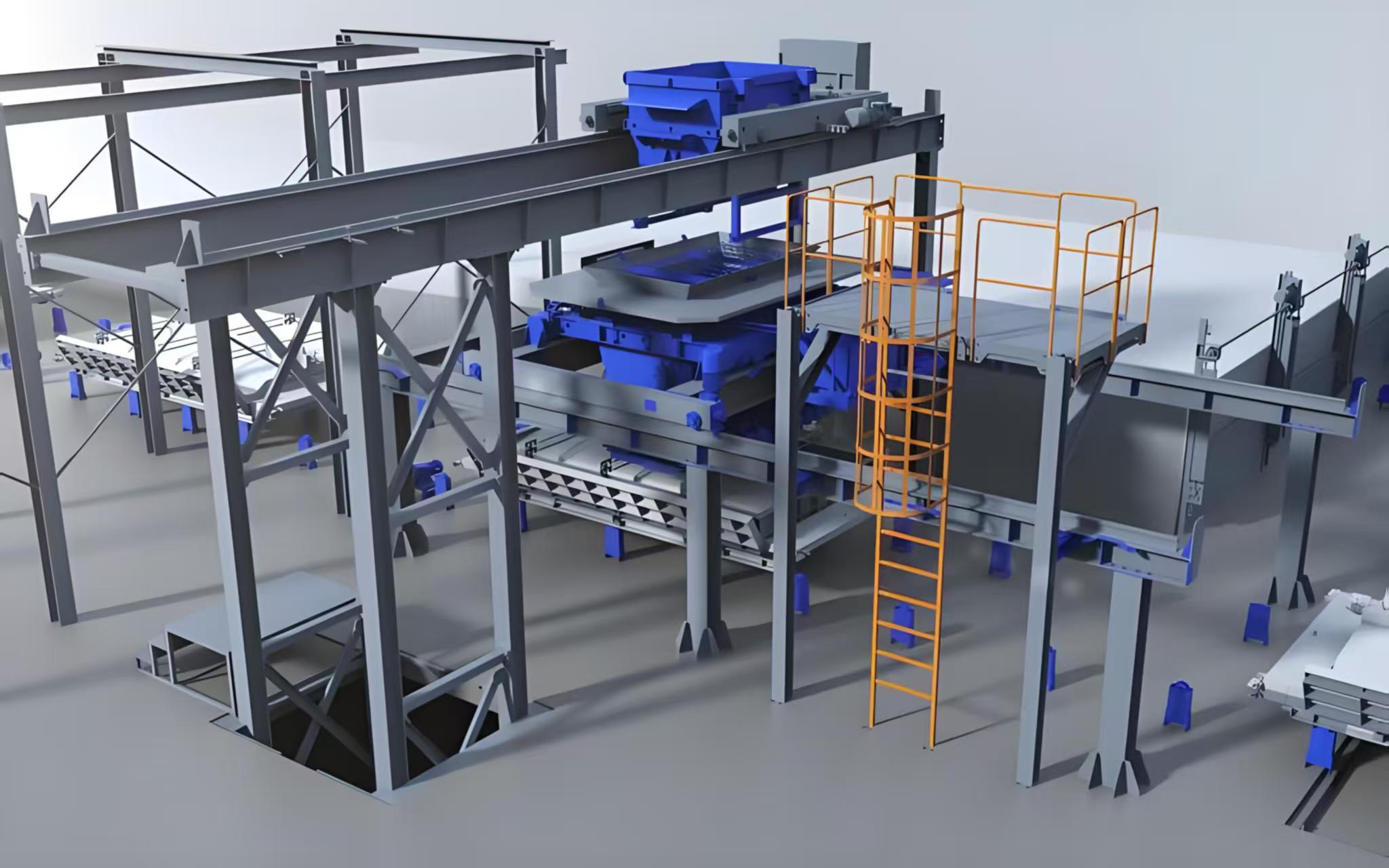 新泽西护栏生产线