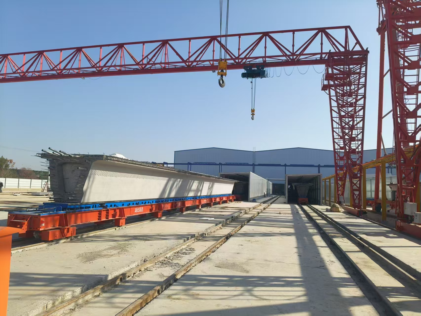 中铁大桥局武汉都市圈智慧梁厂