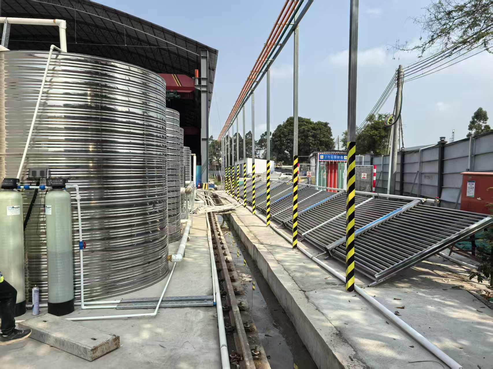 太阳能+空气能蒸养