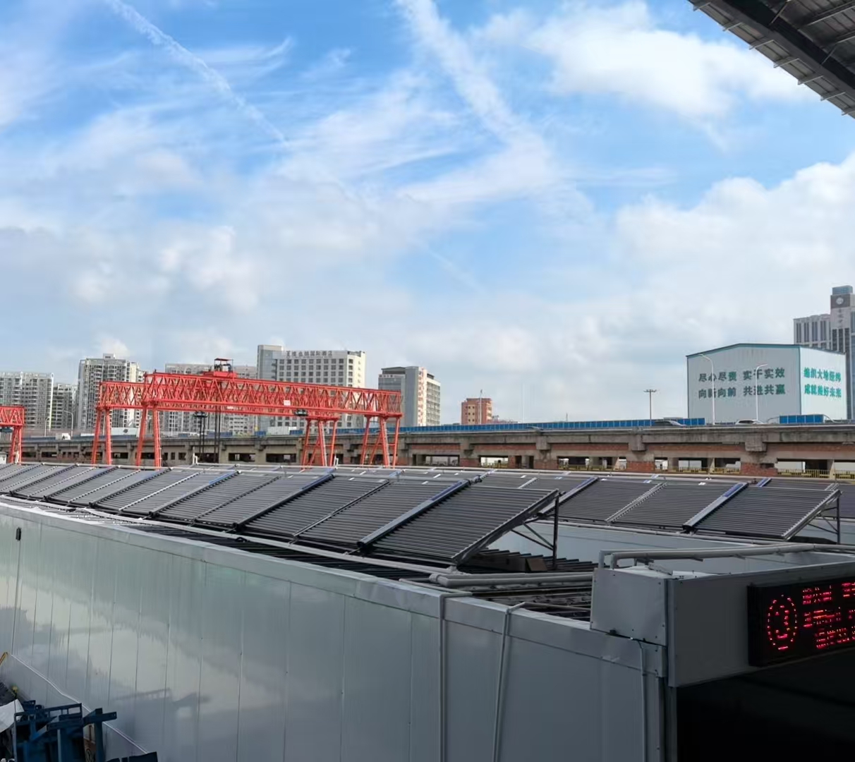 太阳能+空气能蒸养