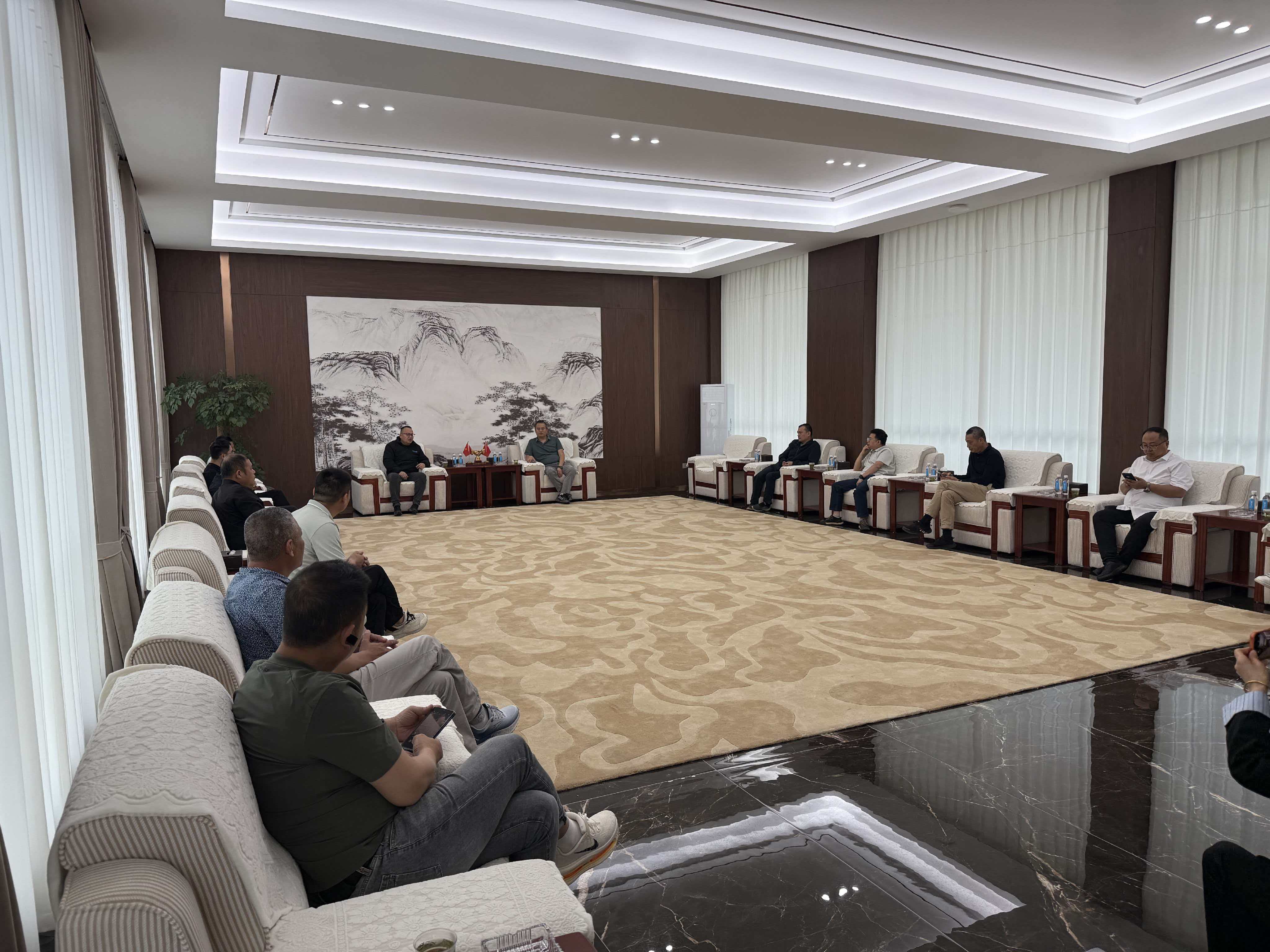 福建业主带队莅临我公司参观